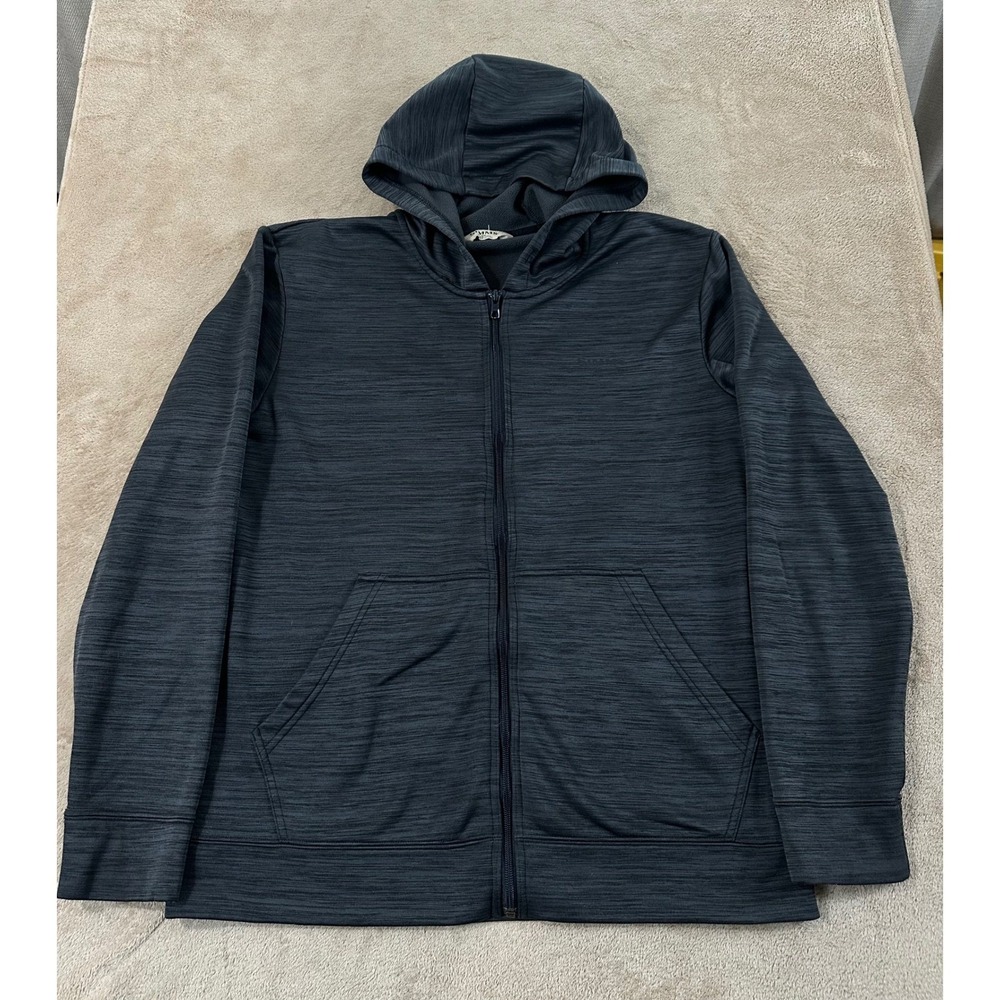 Simms Challenger Performance fishing Hoodies Mens Size M Dark Heathered Gray